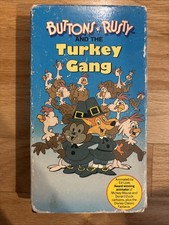 Buttons & Rusty And The Turkey Gang (VHS, 198...