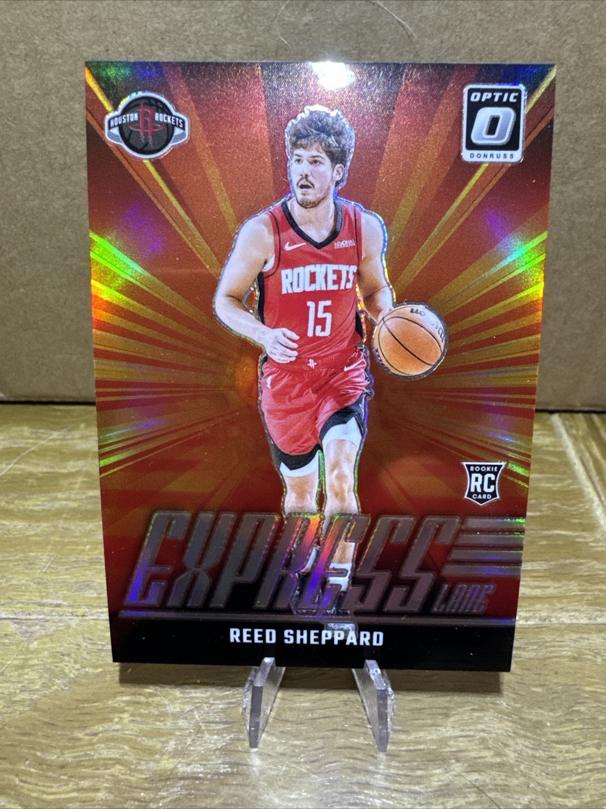 2024-25 Donruss Optic Express Lane Holo #16 Reed Sheppard