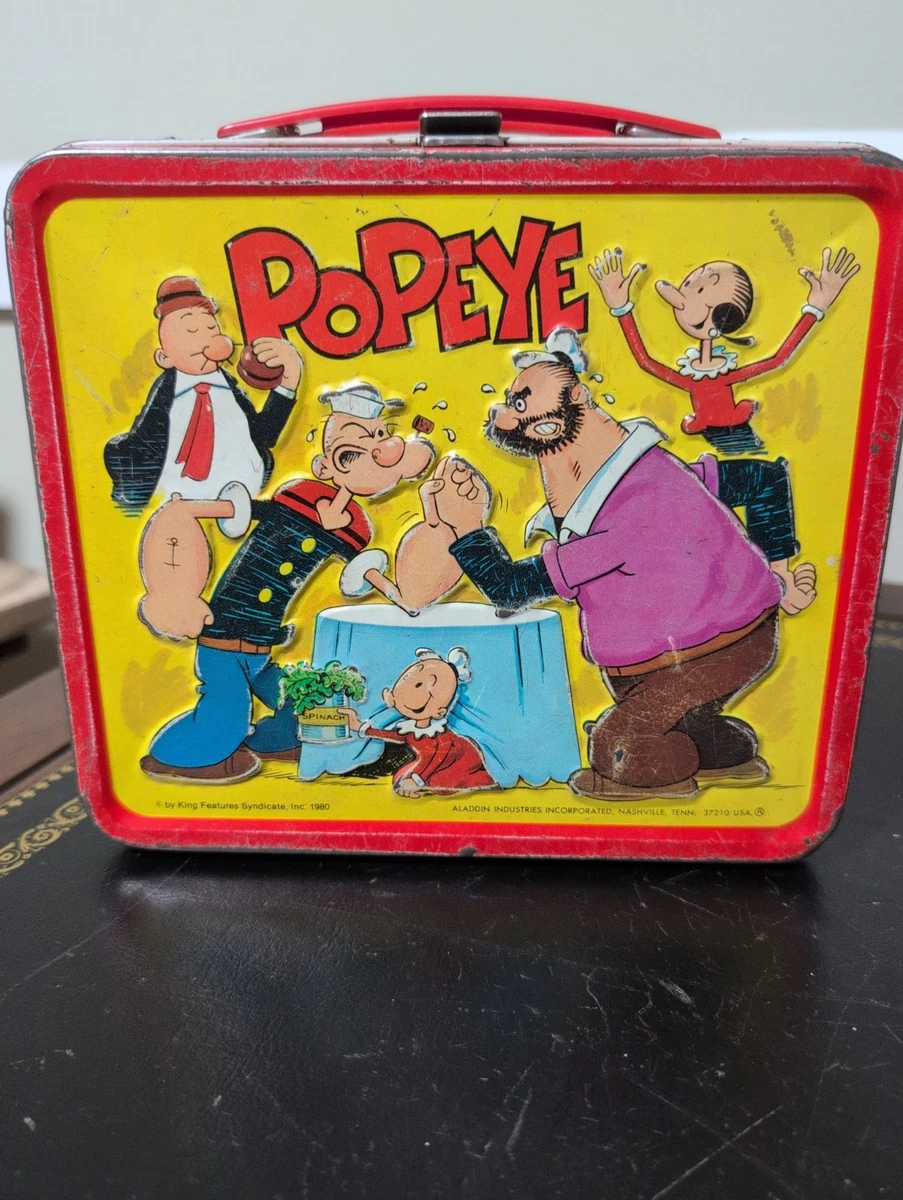 Popeye Lunch Box In Collectible Metal Lunchboxes (1980-1999) for