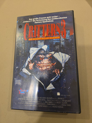 VHS Critters 3 Empire 