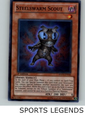 Yugioh holo Steelswarm Scout HA05-EN044