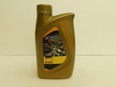  ENI   I-Ride Moto 15W-50 4Takt  Öl für italienische Scooter und Bikes  1 L 