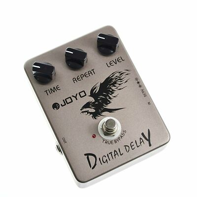 Joyo JF-08 Digital Delay Guitar / Bass Effect Pedal True Bypass Joyo JF-08 Digital Delay Guitar / Bass Effect Pedal True Bypass