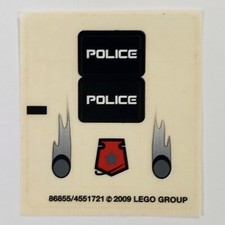 LEGO STICKER SHEET 5969 Squidman Escape Space Police III Decals Stickers