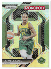 2024 Panini Prizm Monopoly WNBA Prizms Silver #WNBA24 Jewell Loyd Seattle Storm