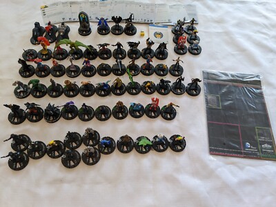 Batman Streets of Gotham DC Heroclix Complete Set including Fast Forces Map item