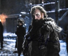 * KRISTOFER HIVJU * signed 8x10 photo * GAME OF THRONES * TORMUND * COA * 9