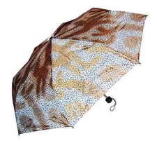 REGENSCHIRM Ø98cm Leopard manuell Länge 24-...