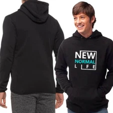 New Normal Life Hoodie Casual Cotton Pullover Longsleeve Hoodie