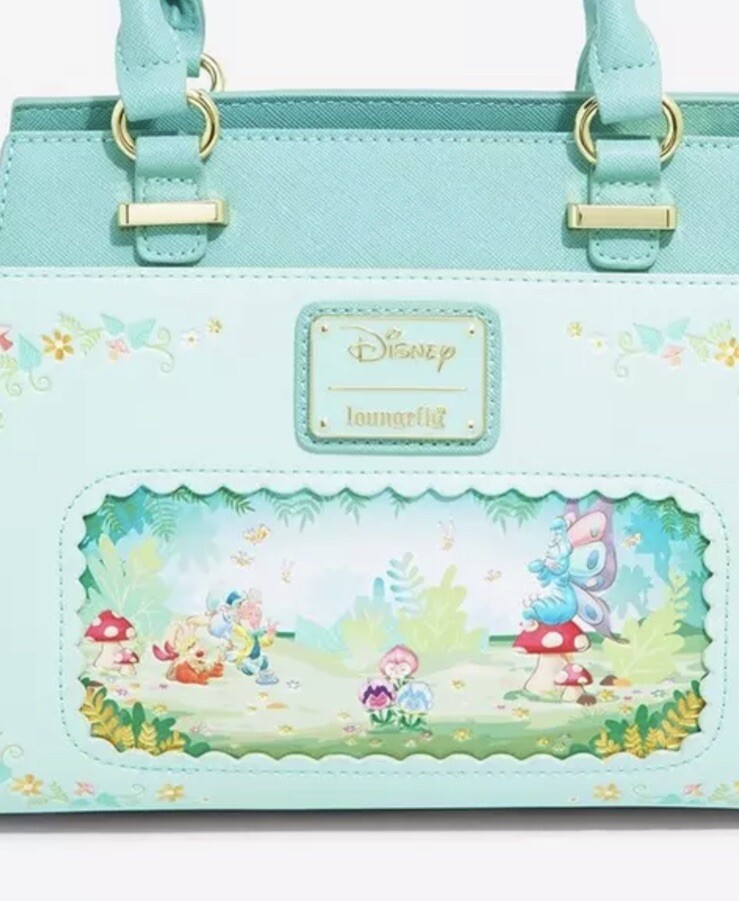 Loungefly Disney Alice in Wonderland Scenic Handbag NEW  display picture 2