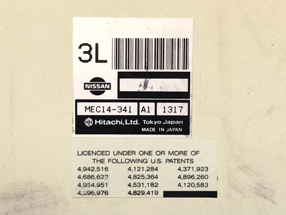 MÓDULO DE CONTROL RECONSTRUIDO 01 NISSAN PATHFINDER QX4 ECM ECU PCM QX4 MEC14-341 3L Foto 2 de 4