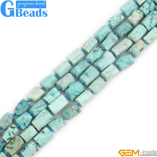 "Cuentas de columna de tubo facetado ágata piedra lunar ópalo natural para hacer joyas 15"" 8x12 mm" - Imagen 352 de 383