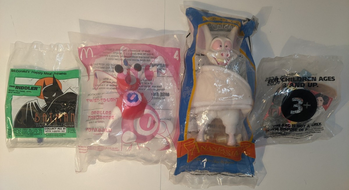 VINTAGE MCDONALDS HAPPY MEAL TOYS LOT OF 15 - 90's
