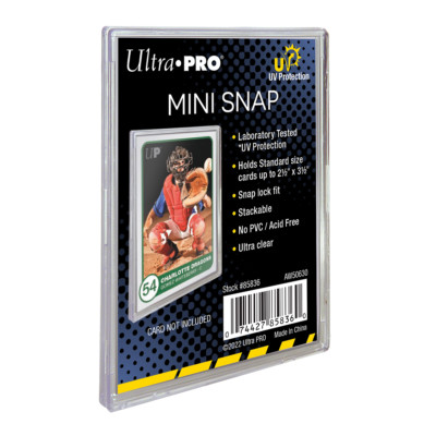 Ultra Pro - UV Mini Snap Card Holder (63.5 mm x 88.9 mm)