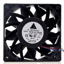 Delta FFB1212SHE 12038 DC12V 2.25A 12CM 3-Wire Cooling Fan