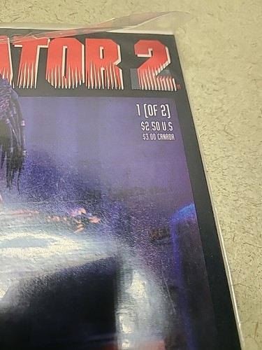 1991 Predator 2 Dark Horse Comic Book Set of 2 - Movie Adaptation - Picture 3 of 5