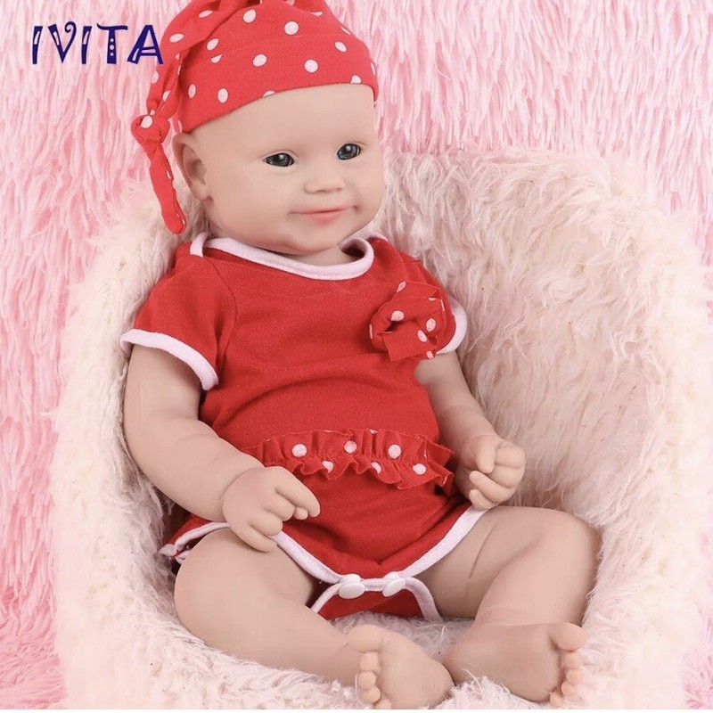 Newborn Baby Outfit  & Hat 2PC/Set Outfit for 15~20" Reborn Silicone Baby Dolls