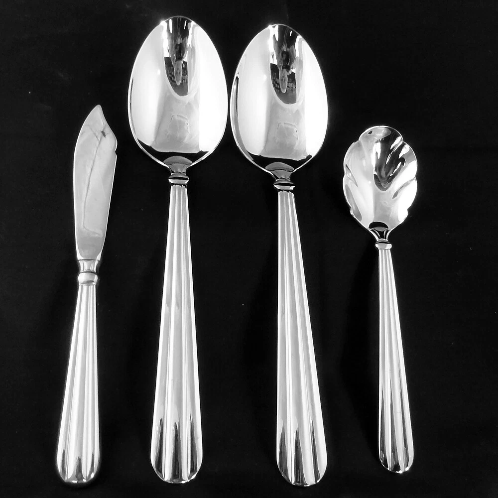 UNITY by Oneida Community 18/8 stainless 4 Piece Serving Set NEW made in USA