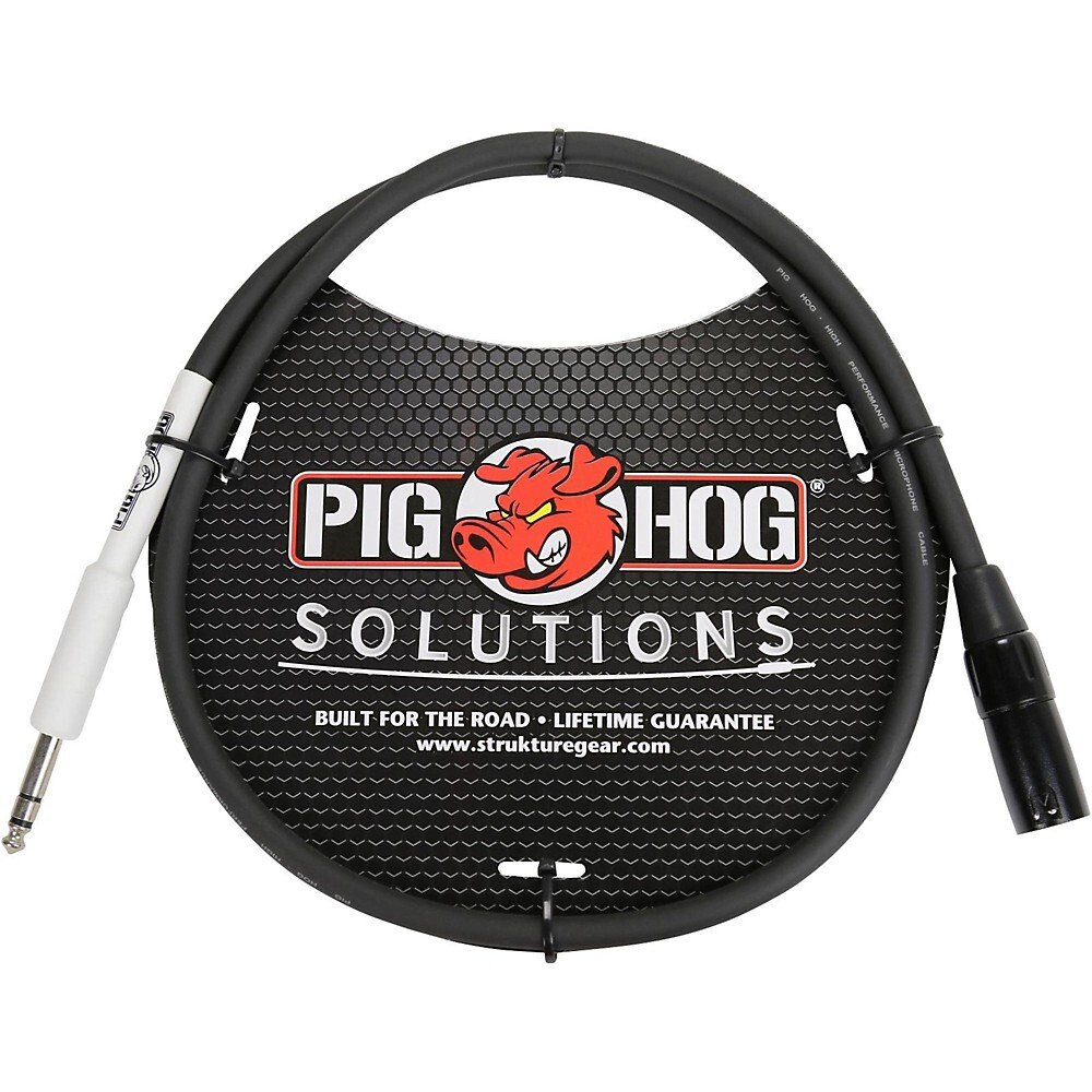 Кабель-адаптер Pig Hog Solutions XLRМ - 14 TRS 3 фута 3 фута 3890₽