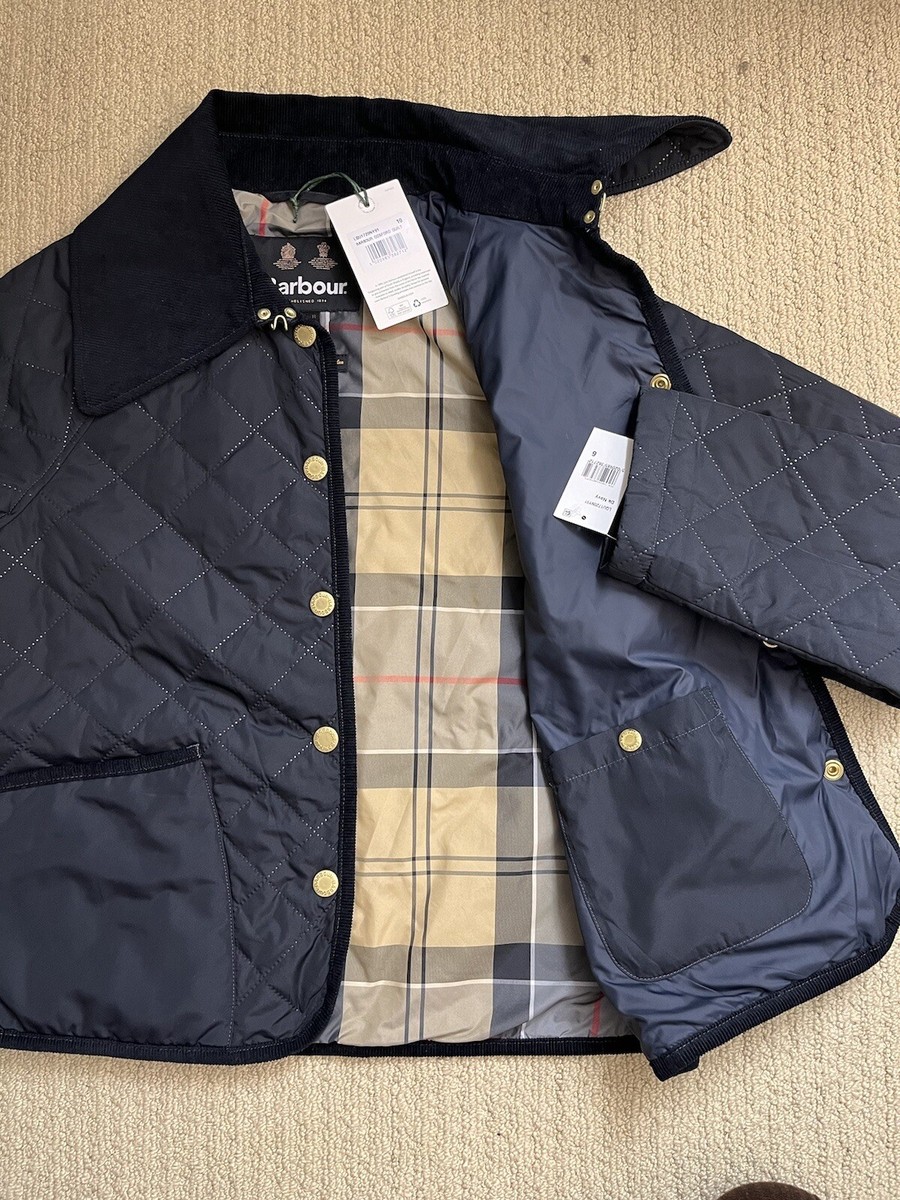 Barbour Gosford Quilted Corduroy-Trim Jacket MSRP$290 British