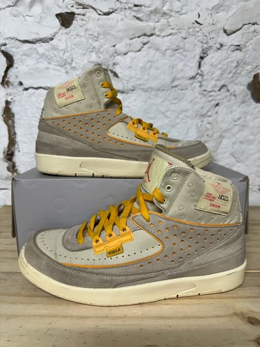 Union LA x Air Jordan 2 SP 'Rattan' Men's Size 10 Pre-owned Sneakers DN3802-200