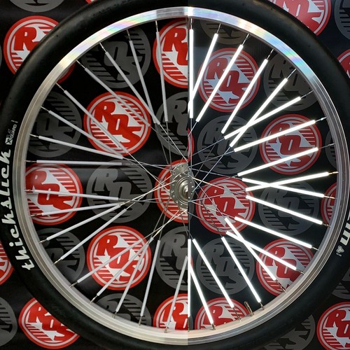 SUMINISTRO DE RIDE OUT - PIELES DE RADIOS REFLECTANTES - CUBIERTAS DE RADIOS - PIELES DE RADIOS DE BICICLETA SE - Imagen 17 de 18