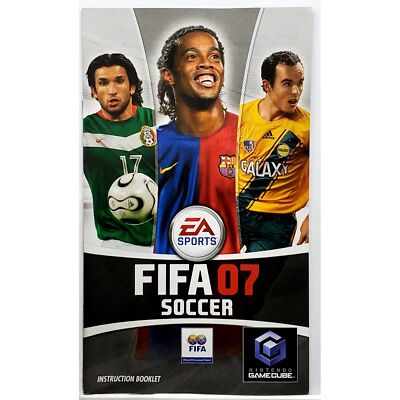 Manual Only) FIFA 07 - Nintendo Gamecube Pristine Authentic