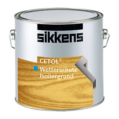 SIKKENS CETOL WETTERSCHUTZ ISOLIERGRUND 2.5L weiss deckende Grundierung Primer