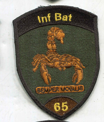 Schweiz Abzeichen Inf Bat 65 2 Kp  1 Stück (ch133)