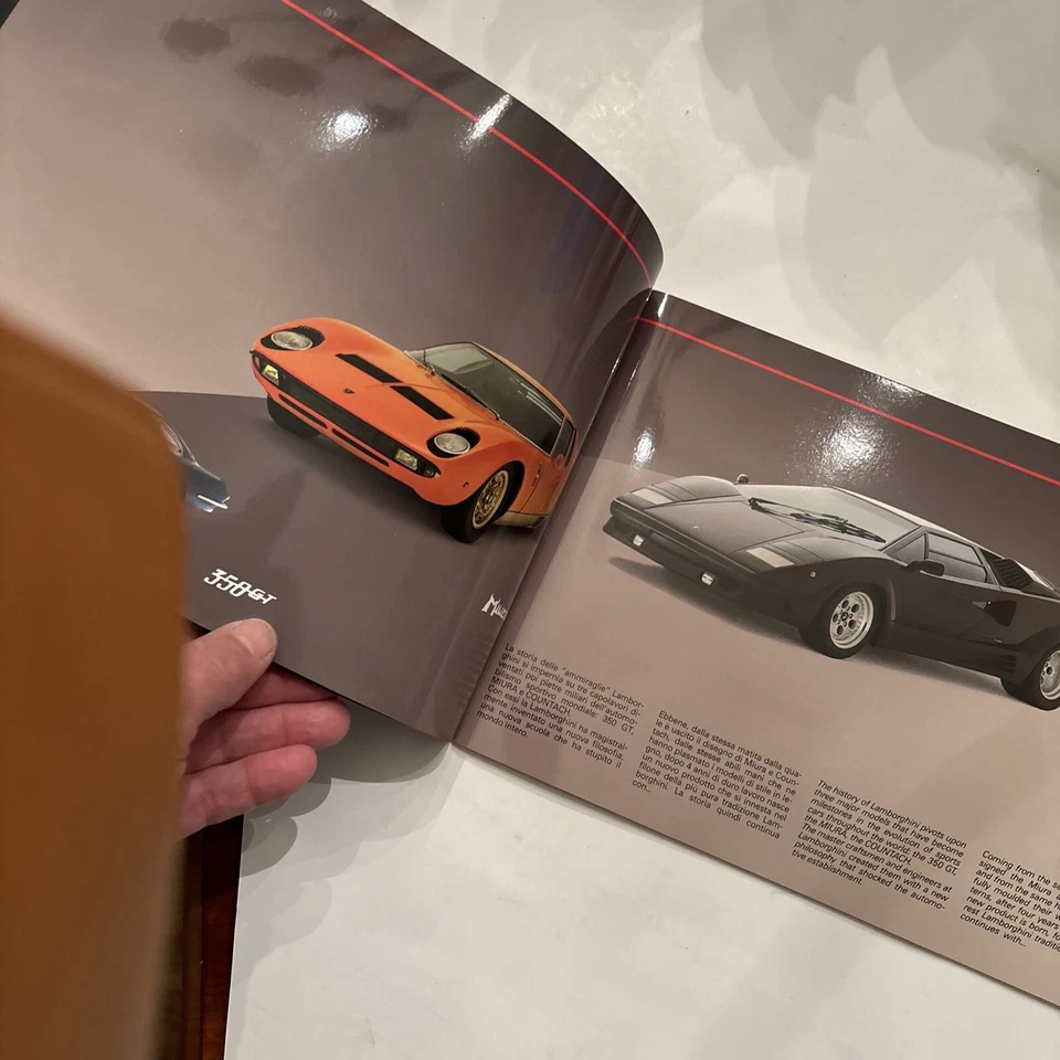 Lamborghini Diablo línea completa folleto datos Foto 4 de 4