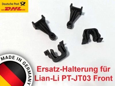 4x Halteclip Clip Halterung für Front Panel Gehäuse Lian-Li LianLi PT-JT03 NEU