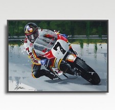 Barry Sheene MotoGP A3 print
