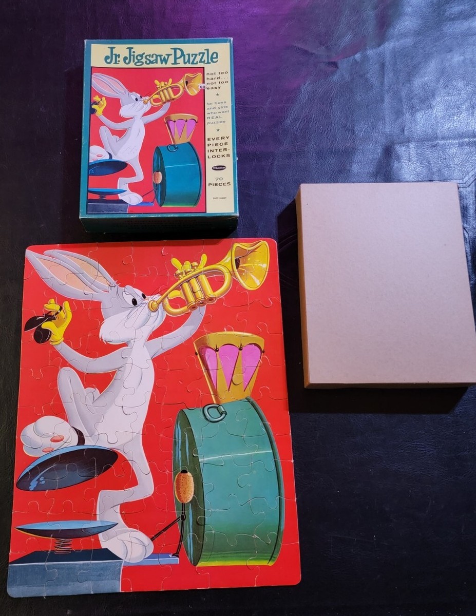 Bugs Bunny 1962 Jr. Jigsaw Puzzle 100 PCS Rare! 100% Complete! | eBay
