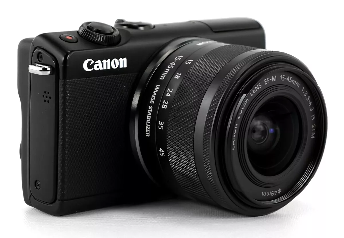 NEW Canon EOS M100 24.2MP Mirrorless Digital Camera with 15-45mm f/3.5-6.3  IS