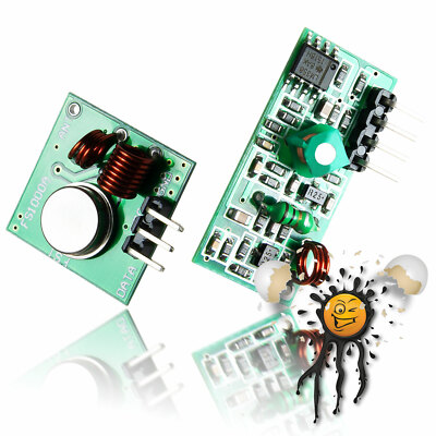 315 433 MHz. Transmitter XY-FST Receiver XY-MK-5V Set ESP8266 ESP32 Raspberry