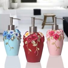 Bath Resin Elegant Liquid Soap Dispenser Bottle Lotion Dispenser Pump Holder