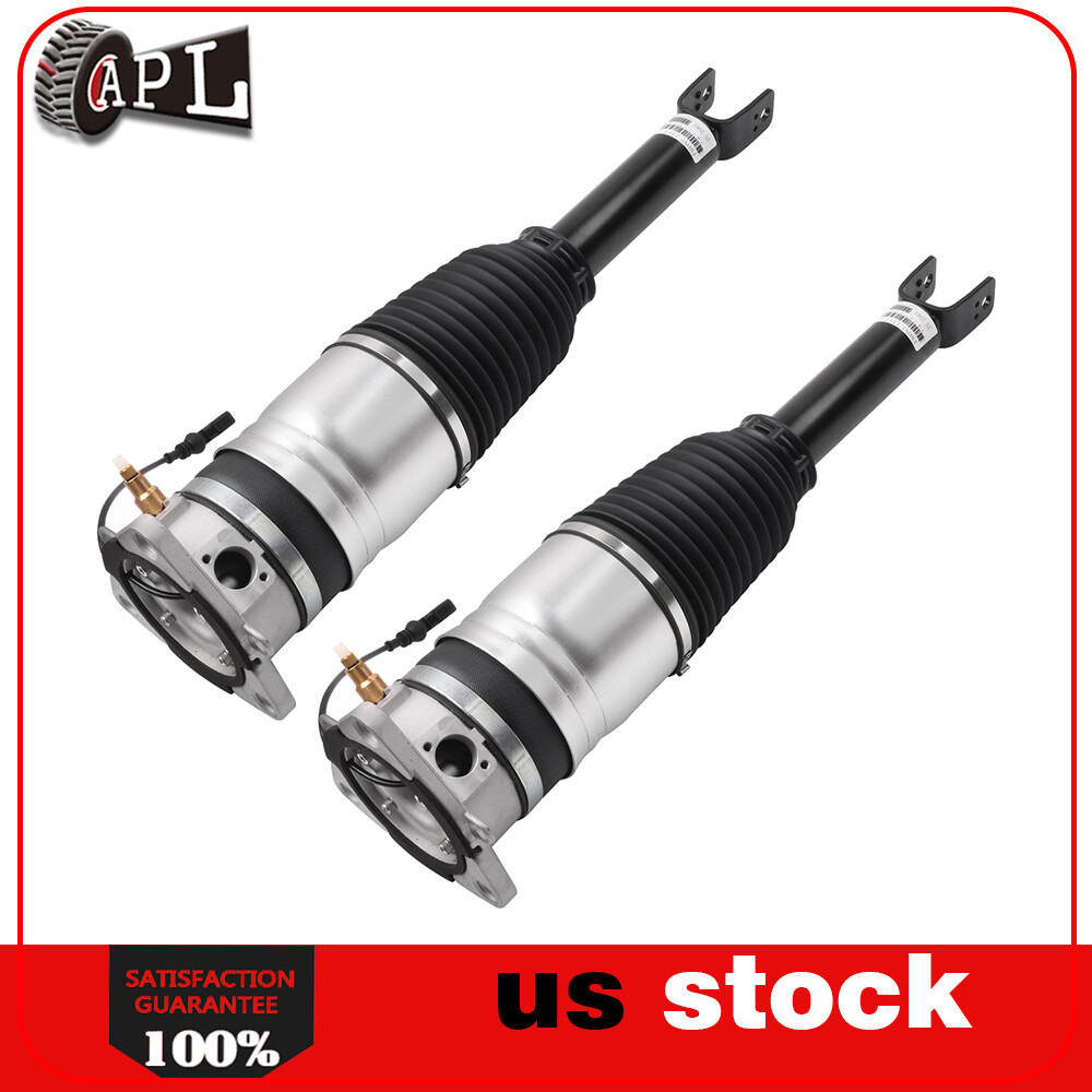 Pair Rear Air Suspension Strut Shocks For Bentley Continental Flying Spur GT GTC