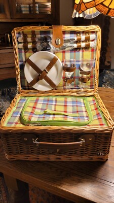 Picknickkorb für 2 Personen von Cilio Outdoor neu