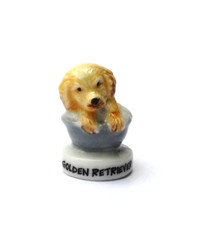 cyb - Fève chien Golden Retriever   -J7