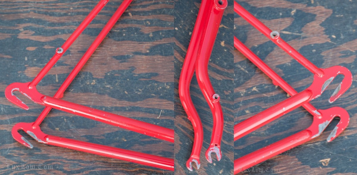 Vintage Bates Cantiflex RoadBike FRAME & Diadrant FORK