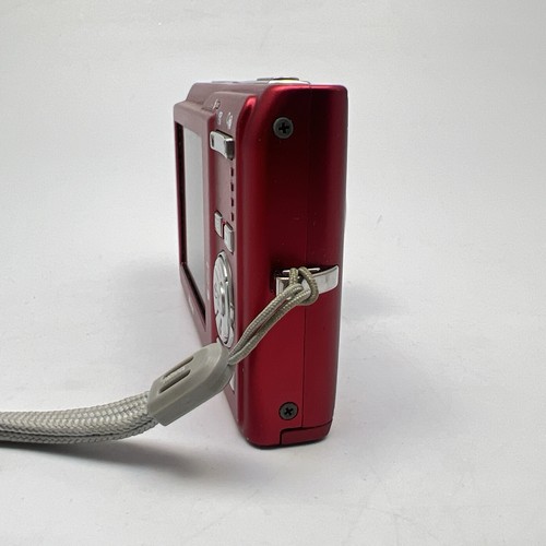 Nikon Coolpix S200 Red Digital Camera 3x Zoom Charger Battery SD CARD - Picture 8 of 15