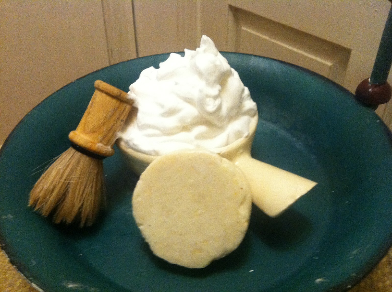 BUTTERFACE Artisan Shaving Cream Almond Citrus essential oils huge 6 oz