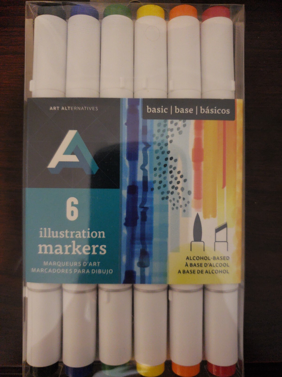 Art Alternatives Illustration Markers 6ct BASIC Brand New eBay