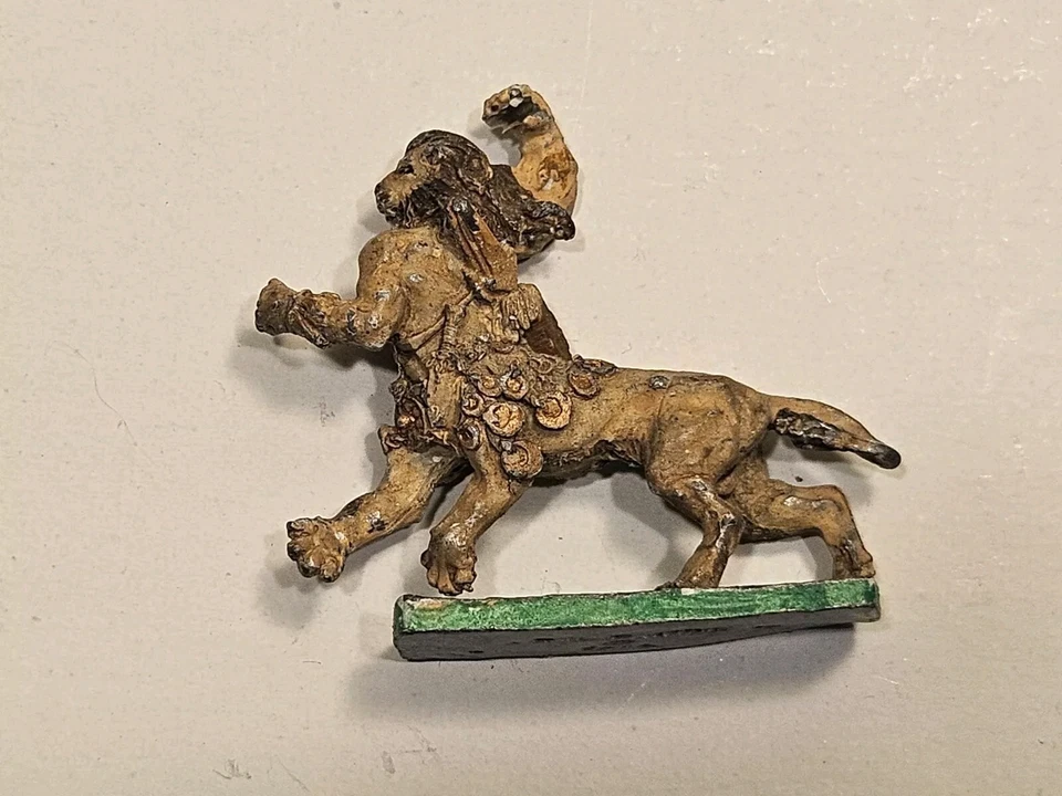 Centauro León con Arma Levantada 02-408 USADO Metal 28mm Ral Partha Foto 2 de 2