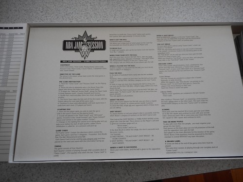 1992 HUNTERS TOYLINE NBA JAM SESSION BASKETBALL BOARD GAME - Picture 14 of 14