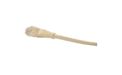 25'' Dolphin Components DC-5ePC-25-W White CAT-5E Stranded Patch Cord (Pack of 5)