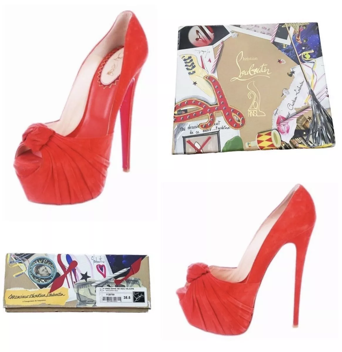 CHRISTIAN LOUBOUTIN Lady Gres 20th Anniversary Special Capsule Collection