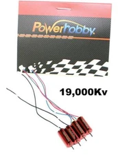 Powerhobby RX0615-19 19000kv FAST UPGRADE Motors CW CCW Blade Inductrix FPV RED