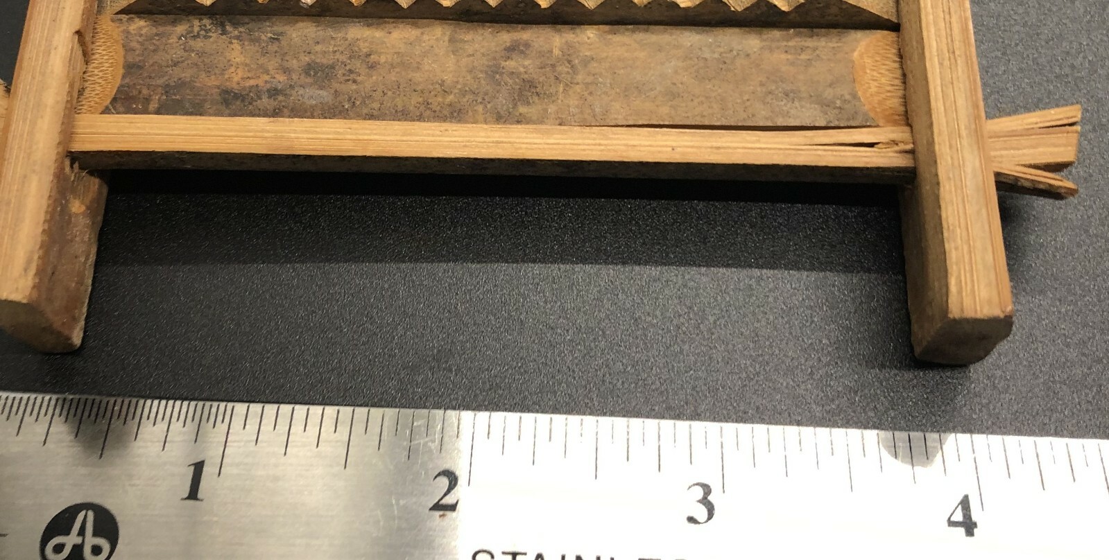 Vintage Bamboo Radish Garlic Cheese Grater Shredder