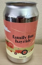 Home by Rite Aid Candle FAMILY FUN HAYRIDE 9oz Candle In A Can